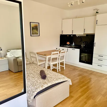 Modern Apartment With Terrace Near Scs *